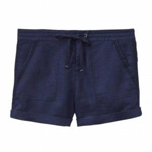 NWT Joules Navy Linen Shorts
